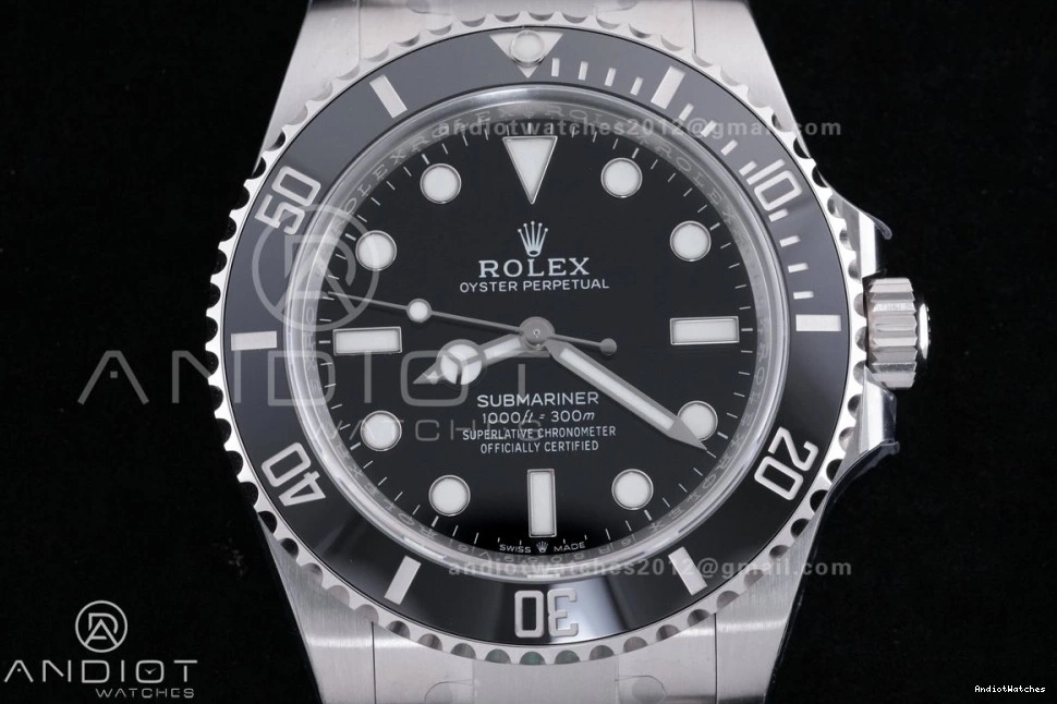Clean Popular VR 124060 41mm 1:1 Best 904L No Submariner Date Steel Edition 1144 0705